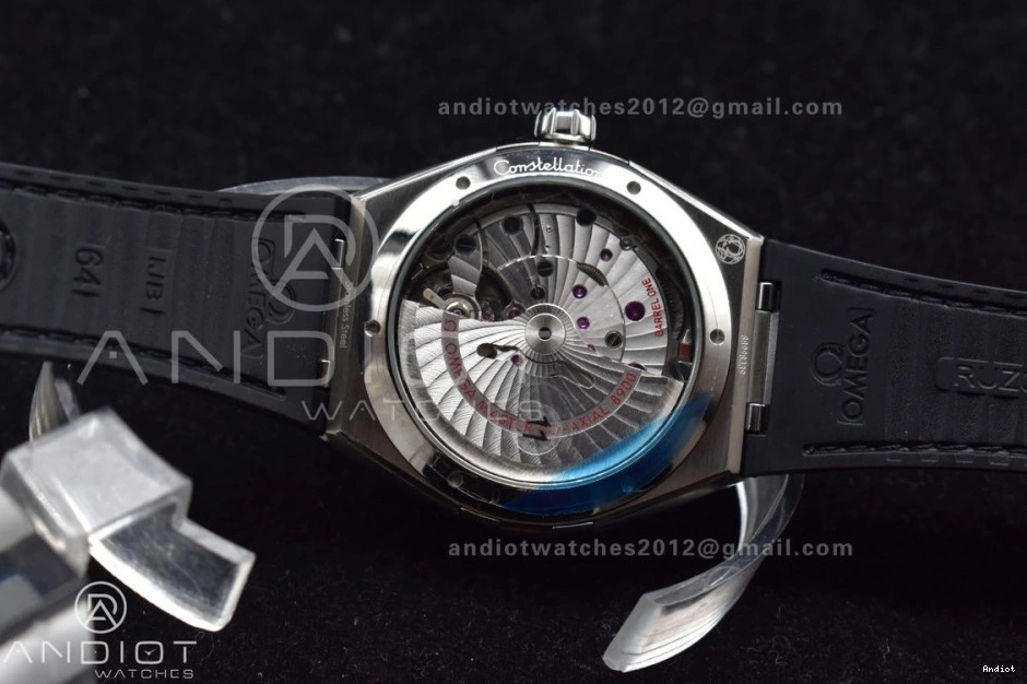 Gray Dial Best Strap SBF Black Gummy SS 1:1 Constellation Super on A8900 Edition Clone 1121